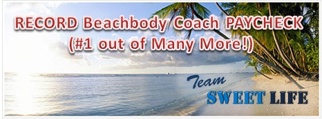Beachbody Coach Paycheck record