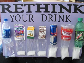 70 grams of sugar visual