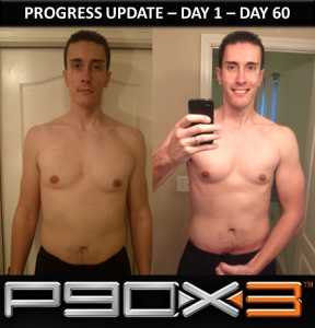 P90X3 60 Day Results Progress