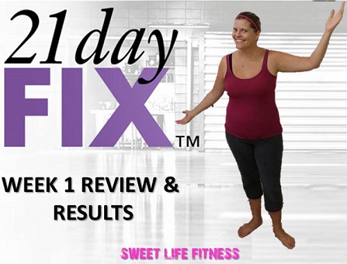 21 Day Fix Results Week 2