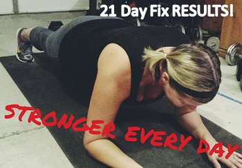 21 Day Fix Results Header