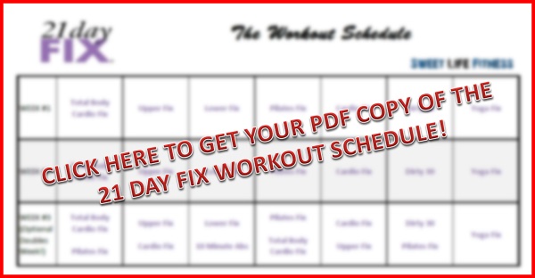 21 day fix extreme calendar pdf