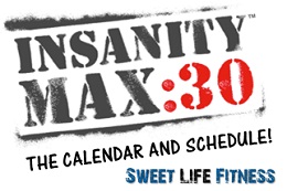 INSANITY Max 30 Calendar