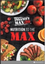 INSANITY Max 30 Nutrition Plan