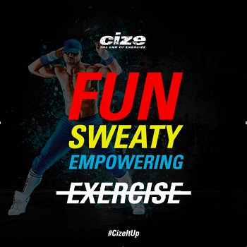 how long is cize workout
