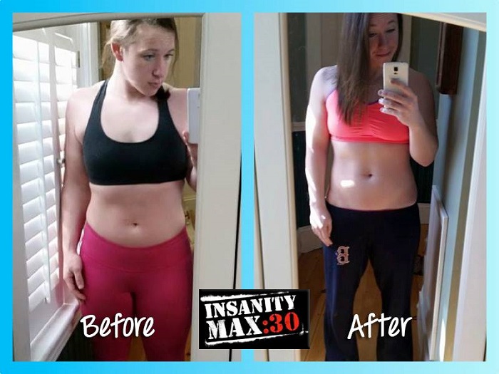 INSANITY Max 30 Women Results