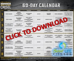 Hammer and Chisel Calendar and Schedule PDF Download
