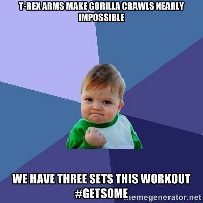 22 minute hard corps gorilla crawls