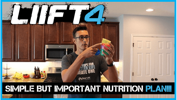 LIIFT4 NUTRITION PLAN