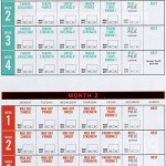 INSANITY Max 30 Calendar and Schedule